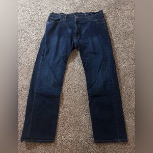 Levi's 505 Men's Dark Blue Relaxed Straight Jeans